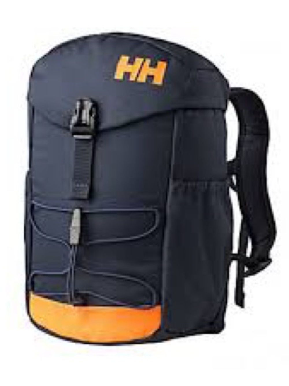 Helly Hansen Kids/Youth Navy Backpack Ski Outdoor Travel with Orange Accent